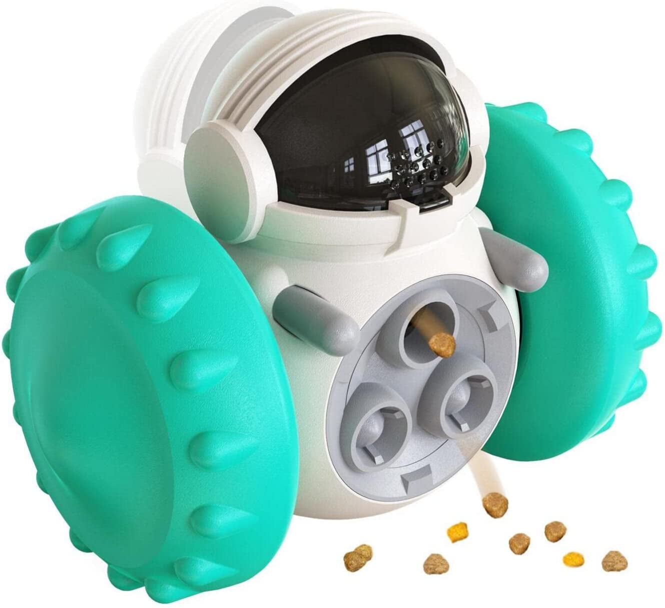 Dog Treat Ball IQ Training Toy - Interactive Slow Feeder Robot
